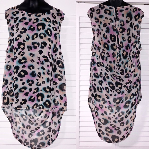 Forever 21 Tops - Forever 21 cheetah blouse